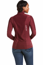 2021 Ariat Womens Facet Long Sleeve Base Layer 10037611 - Windsor Wine